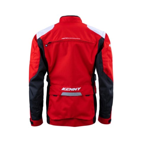 KENNY RACING 2025 KURTKA ADVENTURE/ENDURO MODEL TITANIUM RED KOLOR CZERWONY/BIAŁY/CZARNY ROZMIAR XXL