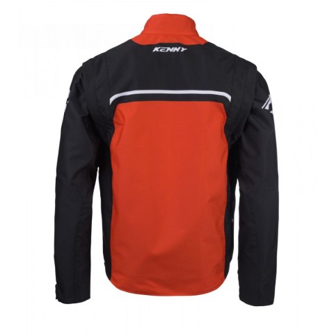 KENNY RACING 2025 KURTKA ADVENTURE/ENDURO MODEL TRACK ORANGE KOLOR CZARNY/POMARAŃCZOWY/BIAŁY ROZMIAR XL