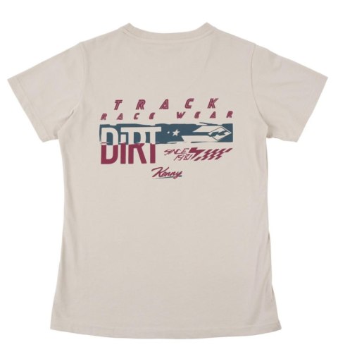 KENNY RACING KOSZULKA DAMSKA T-SHIRT MODEL DREAM KOLOR BEŻOWY ROZMIAR S