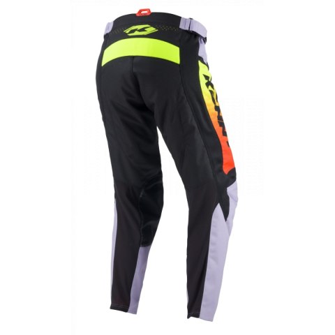 KENNY RACING 2025 SPODNIE CROSS/ENDURO MODEL TRACK FOCUS GREY KOLOR CZARNY/SZARY/CZERWONY ROZMIAR 36