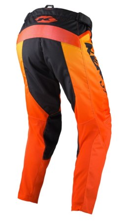 KENNY RACING 2025 SPODNIE CROSS/ENDURO MODEL TRACK FOCUS ORANGE KOLOR POMARAŃCZOWY/CZARNY ROZMIAR 40