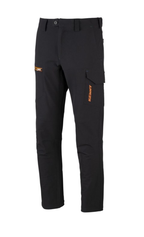 KENNY RACING 2025 SPODNIE MODEL MEGA BLACK/ORANGE KOLOR CZARNY/POMARAŃCZOWY ROZMIAR 36