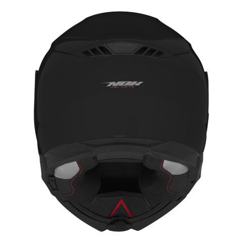 NOX FLIP-UP HELMET NOX KASK SZCZĘKOWY (FLIP-UP) Z BLENDĄ N967 SOLID KOLOR CZARNY POŁYSK ROZMIAR XS