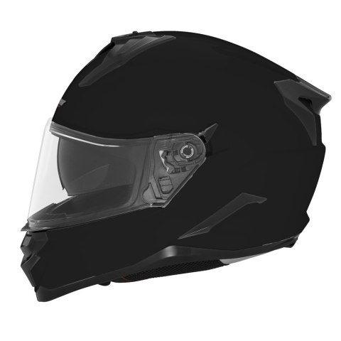 NOX KASK INTEGRALNY (FULL FACE) Z BLENDĄ N304S SOLID KOLOR CZARNY POŁYSK ROZMIAR L