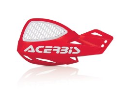 ACERBIS OSŁONY RĄK (HANDBARY / LISTKI) MX UNIKO VENTED KOLOR BIAŁO CZERWONY