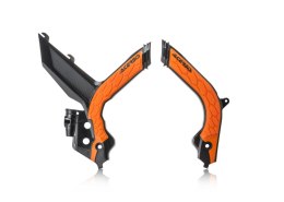ACERBIS OSŁONY RAMY X-GRIP KTM EXC / EXC-F / XC-W / XCF-W '20-'23 CZARNO-POMARAŃCZOWE