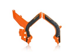 ACERBIS OSŁONY RAMY X-GRIP KTM EXC / EXC-F / XC-W / XCF-W '20-'23 POMARAŃCZOWO-CZARNE