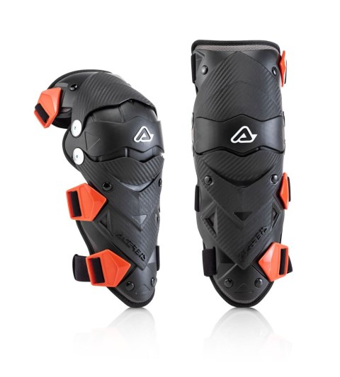 ACERBIS NAKOLANNIKI OCHRANIACZE KOLAN IMPACT EVO JUNIOR (DZIECIĘCE) KOLOR CZARNY/CZERWONY