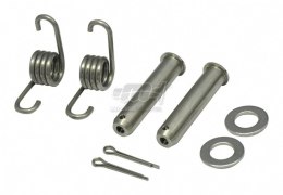 M.C. ZESTAW MONTAŻOWY PODNÓŻKÓW KTM/BETA/GASGAS/HUSQVARNA/HUSABERG/SHERCO (SWORZNIE,BOLCE,SPRĘŻYNY,ZABEZPIECZENIA) (PATRZ OPIS D