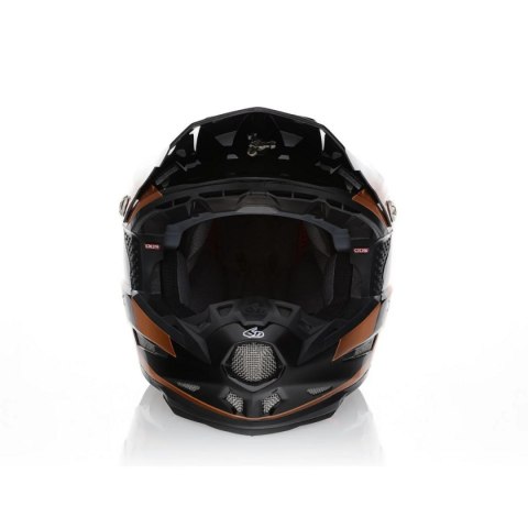 6D HELMETS KASK CROSS/ENDURO MODEL ATR-2 MACH BRONZE/GREY/BLACK KOLOR CZARNY/SZARY/BRĄZOWY ROZMIAR M ( 57 - 58 CM )