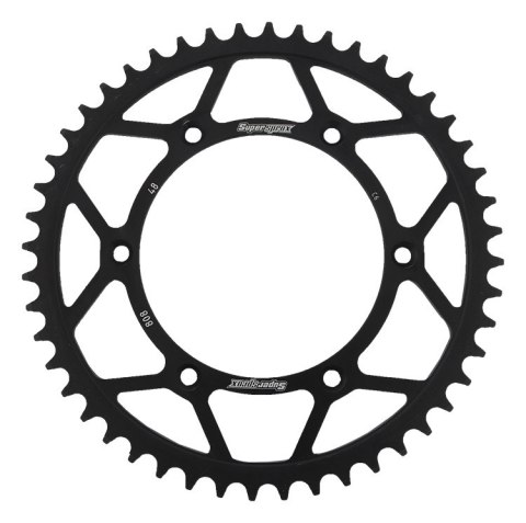 SUPERSPROX ZĘBATKA TYLNA 808 48 SUZUKI DRZ 400 '00-'24 (JTR808.48) (KOLOR CZARNY STALOWA