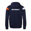KENNY RACING BLUZA Z KAPTUREM MODEL RACING KOLOR NIEBIESKI/POMARAŃCZOWY/BIAŁY ROZMIAR L