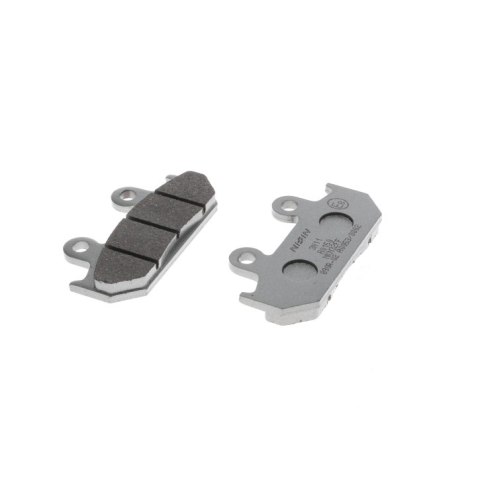 NISSIN 2024/10 KLOCKI HAMULCOWE KH121 PREMIUM SEMI-METALLIC (SPIEK METALICZNY) (ECE R90) (MADE IN JAPAN)