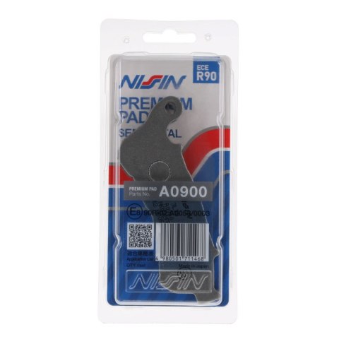 NISSIN 2024/10 KLOCKI HAMULCOWE KH388 PREMIUM SEMI-METALLIC (SPIEK METALICZNY) (ECE R90) (MADE IN JAPAN)