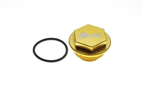 ACCEL POKRYWA POMPY HAMULCOWEJ TYŁ KTM BREMBO '04-'13 KOLOR ZŁOTY