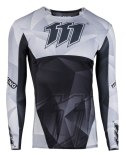 111 RACING WYPRZEDAŻ KOSZULKA MOTO 111.1 - RAZOR BLACK KOLOR CZARNY/SZARY ROZMIAR XXL