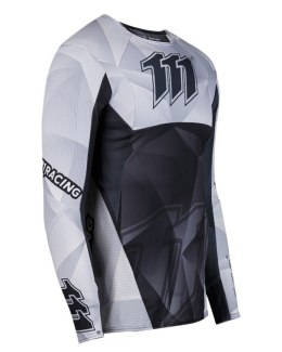 111 RACING WYPRZEDAŻ KOSZULKA MOTO 111.1 - RAZOR BLACK KOLOR CZARNY/SZARY ROZMIAR XXL