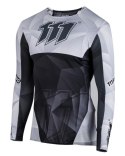 111 RACING WYPRZEDAŻ KOSZULKA MOTO 111.1 - RAZOR BLACK KOLOR CZARNY/SZARY ROZMIAR XXL