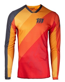 111 RACING WYPRZEDAŻ KOSZULKA MOTO 111.3 - SPECTRAL KOLOR CZERWONY/POMARAŃCZOWY/CZARNY ROZMIAR XXL