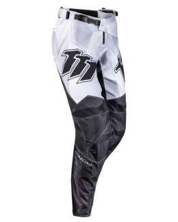 111 RACING WYPRZEDAŻ SPODNIE MOTO 111.1 - RAZOR BLACK KOLOR CZARNY/BIAŁY ROZMIAR 36