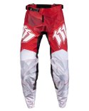 111 RACING WYPRZEDAŻ SPODNIE MOTO 111.1 - SHARP RED KOLOR CZERWONY/BIAŁY ROZMIAR 36