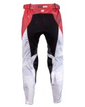 111 RACING WYPRZEDAŻ SPODNIE MOTO 111.1 - SHARP RED KOLOR CZERWONY/BIAŁY ROZMIAR 38
