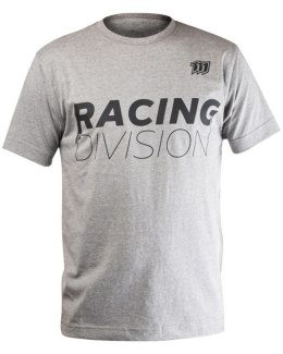 111 RACING WYPRZEDAŻ T-SHIRT RACING DIVISION KOLOR SZARY ROZMIAR M