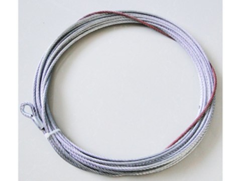 BRONCO LINA STALOWA DO (WYCIĄGARKI) WYCIĄGAREK 2500 / 3000 / 3500LBS DŁ. 15.2M, ŚR. 4.8MM