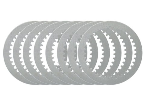 BRONCO PRZEKŁADKI TARCZ SPRZĘGŁOWYCH SUZUKI DRZ400 00-12, LTZ400 03-04 (139,9X105,2X1,6X37T)-7X (7 SZT.) (PS071A)