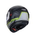 CABERG KASK SZCZĘKOWY FLIP-UP MODEL LEVO X ELITE KOLOR CZARNY MAT/SZARY/ZÓŁTY FLUO ROZMIAR S (PINLOCK W ZESTAWIE)