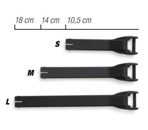 FORMA (01/2025) BUTY PASEK DO BUTÓW OFF-ROAD KOLOR CZARNY ROZMIAR M