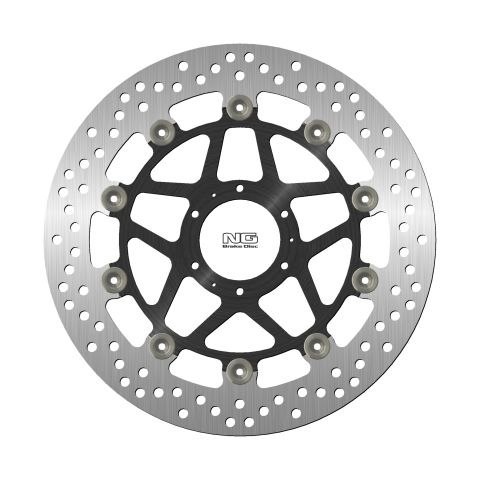 NG TARCZA HAMULCOWA PRZÓD HONDA CB 600 HORNET '98-'99 (296X62X5 6 OTWORÓW) PŁYWAJĄCA (ŚRODEK ALUMINIOWY) - ZASTĘPUJE NG1161