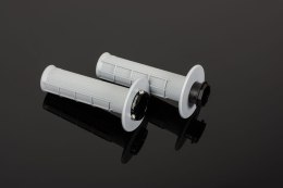 RENTHAL MANETKI MX ORIGINAL LOCK-ON SOFT (HALF WAFFLE) KOLOR JASNY SZARY