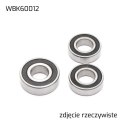 BEARING WORX ŁOŻYSKA KOŁA TYLNEGO Z USZCZELNIACZAMI KTM SX65 00-17, KAWASAKI KX125 78-82 (25-1345)