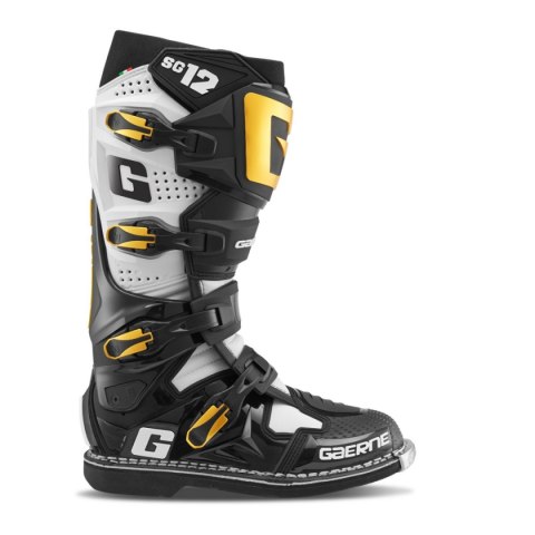 GAERNE BUTY CROSS/ENDURO MODEL SG-12 LUXE KOLOR CZARNY/BIAŁY/ZŁOTY ROZMIAR 46