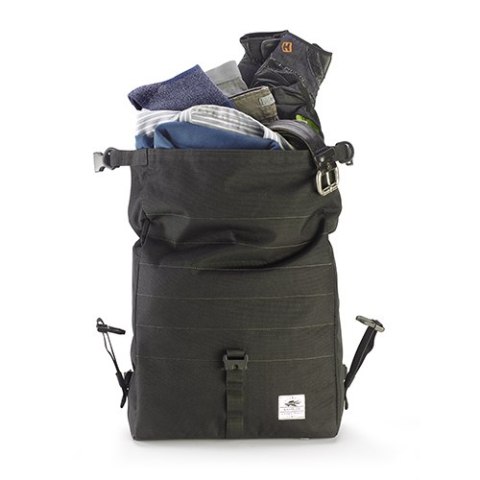 KAPPA 2025/01 TORBA BOCZNA / SAKWA 13L (CAFE RACER RAMBLER) (WYS. 29 X SZER. 29 X GŁ. 16CM) KOLOR CZARNY