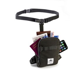 KAPPA 2025/01 TORBA NA UDO 1L (CAFE RACER RAMBLER) (WYS. 18 X SZER. 13 X GŁ. 3CM) KOLOR CZARNY