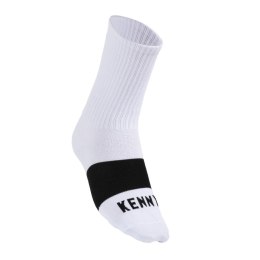 KENNY RACING SKARPETY KAKI KOLOR BIAŁY/CZARNY ROZMIAR 39/42