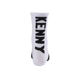 KENNY RACING SKARPETY KAKI KOLOR BIAŁY/CZARNY ROZMIAR 43/44