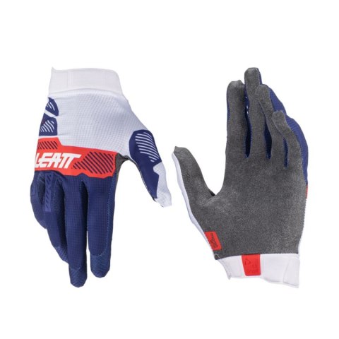 LEATT RĘKAWICE MOTO 1.5 GRIPR GLOVE ROYAL KOLOR GRANATOWY/CZERWONY/BIAŁY ROZMIAR L
