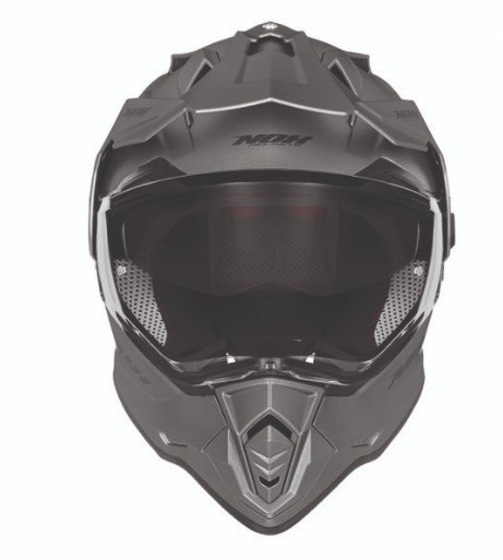 NOX KASK OFFROAD / TRAIL DUOSPORT (DUAL) N312 SOLID Z SZYBKĄ I BLENDĄ KOLOR TYTANOWT MAT ROZMIAR M