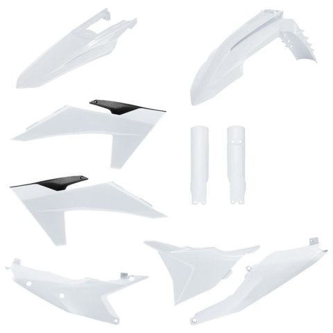 POLISPORT KOMPLET PLASTIKÓW (FULL KIT) KTM EXC/EXC-F/XC-W/XC-WF TBI '24-'25 W ZESTAWIE OSŁONY AMORTYZATORÓW (8352500001) KOLOR B