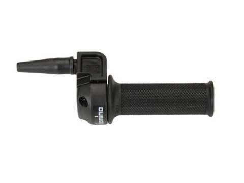 DOMINO ROLGAZ UNIWERSALNY KOMPLETNY 2T MINICROSS Z OSLONĄ I Z MANETKAMI (GRIPAMI- 1127) KOLOR CZARNY