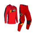 LEATT ZESTAW (KOMPLET) KOSZULKA + SPODNIE MOTO RIDE KIT 3.5 RED KOLOR CZERWONY/CZARNY ROZMIAR S