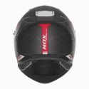NOX KASK INTEGRALNY (FULL FACE) Z BLENDĄ N401 CROWER KOLOR CZARNY/CZERWONY MAT ROZMIAR XXL