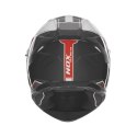 NOX KASK INTEGRALNY (FULL FACE) Z BLENDĄ N401 CROWER KOLOR CZARNY/CZERWONY/BIAŁY ROZMIAR XXL