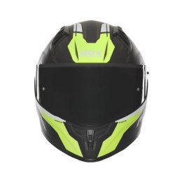 NOX KASK INTEGRALNY (FULL FACE) Z BLENDĄ N401 CROWER KOLOR CZARNY/ŻÓŁTY FLUO MAT ROZMIAR XXL
