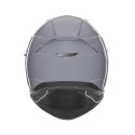 NOX KASK INTEGRALNY (FULL FACE) Z BLENDĄ N401 SOLID KOLOR SZARY POŁYSK ROZMIAR XXL