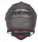 NOX KASK OFFROAD / TRAIL DUOSPORT (DUAL) N312 SOLID Z SZYBKĄ I BLENDĄ KOLOR TYTANOWT MAT ROZMIAR L