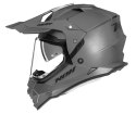 NOX KASK OFFROAD / TRAIL DUOSPORT (DUAL) N312 SOLID Z SZYBKĄ I BLENDĄ KOLOR TYTANOWT MAT ROZMIAR XL